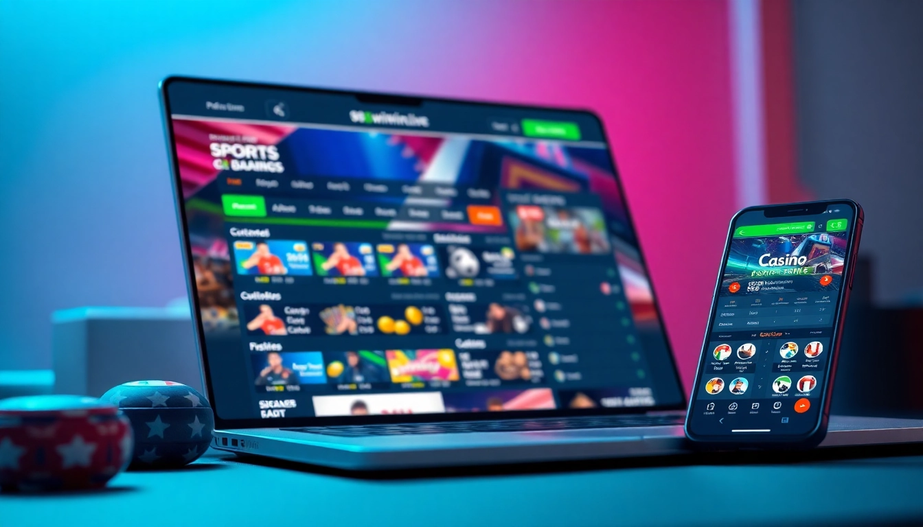 Discover the engaging interface of 98winwin.live, showcasing sports betting and casino games.
