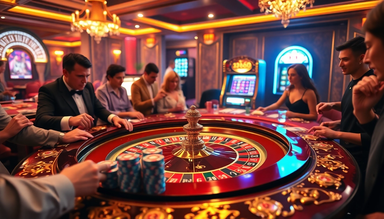 Experience high-stakes excitement at a roulette table while playing s666 casino games.
