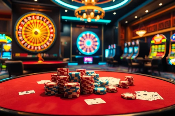 Engaging players at win55win.live with vibrant casino games and professional ambiance.