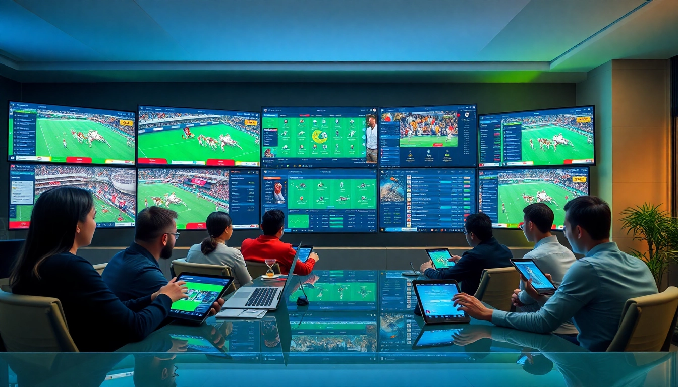 Dynamic sports betting interface representing 8xbet.com.se, showcasing live odds and user engagement.