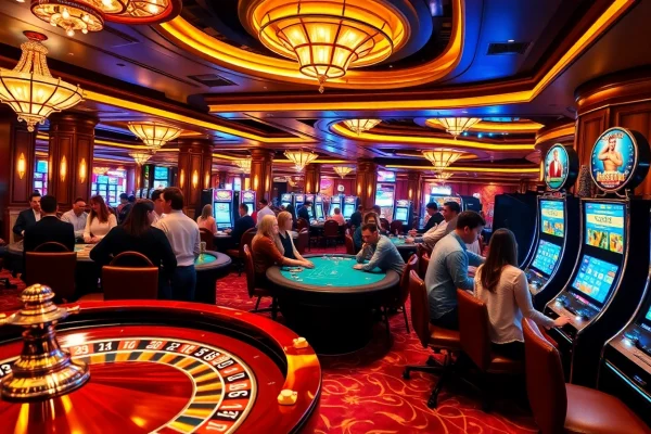 Experience the thrill of winning at c54.gb.net's exciting casino games and vibrant atmosphere.