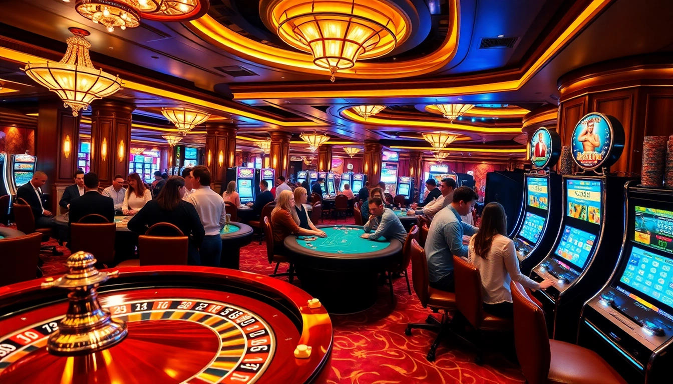 Experience the thrill of winning at c54.gb.net's exciting casino games and vibrant atmosphere.