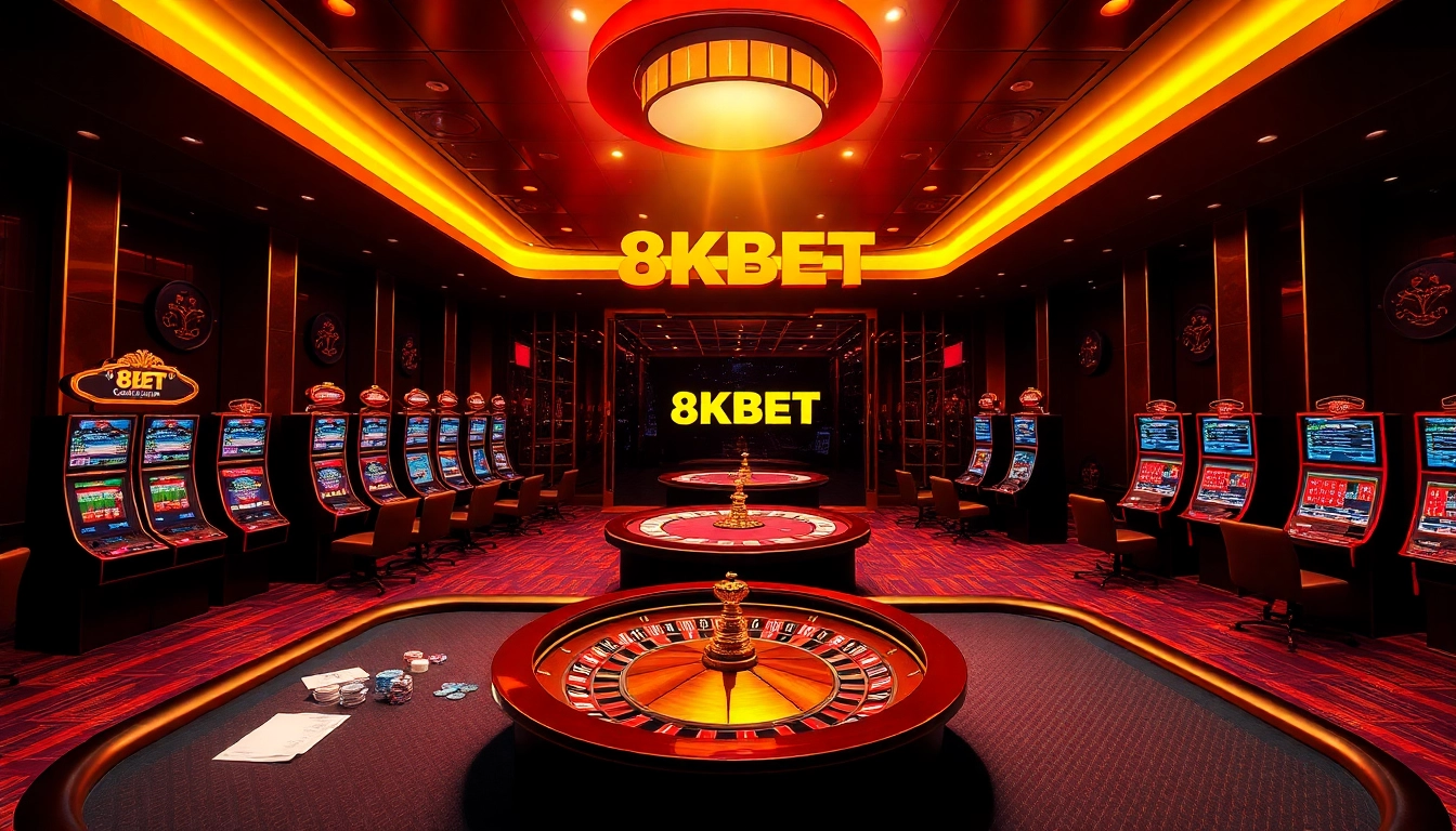 Gamblers enjoying the exciting interface of 8KBET with luxurious gameplay elements.